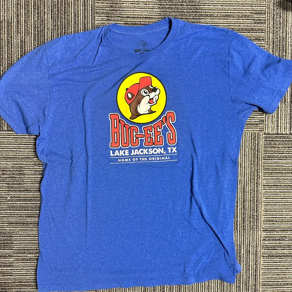 Mens xxl BUC-EE’S T-shirt from the original lake Jackson, Texas store